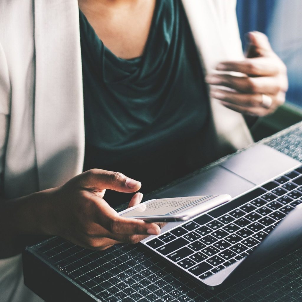 Payroll on a laptop